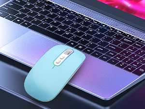 Wireless Mouse, 3 Adjustment Levels, 1000-1200-1600 DPI, Silent Click, Plug and Play