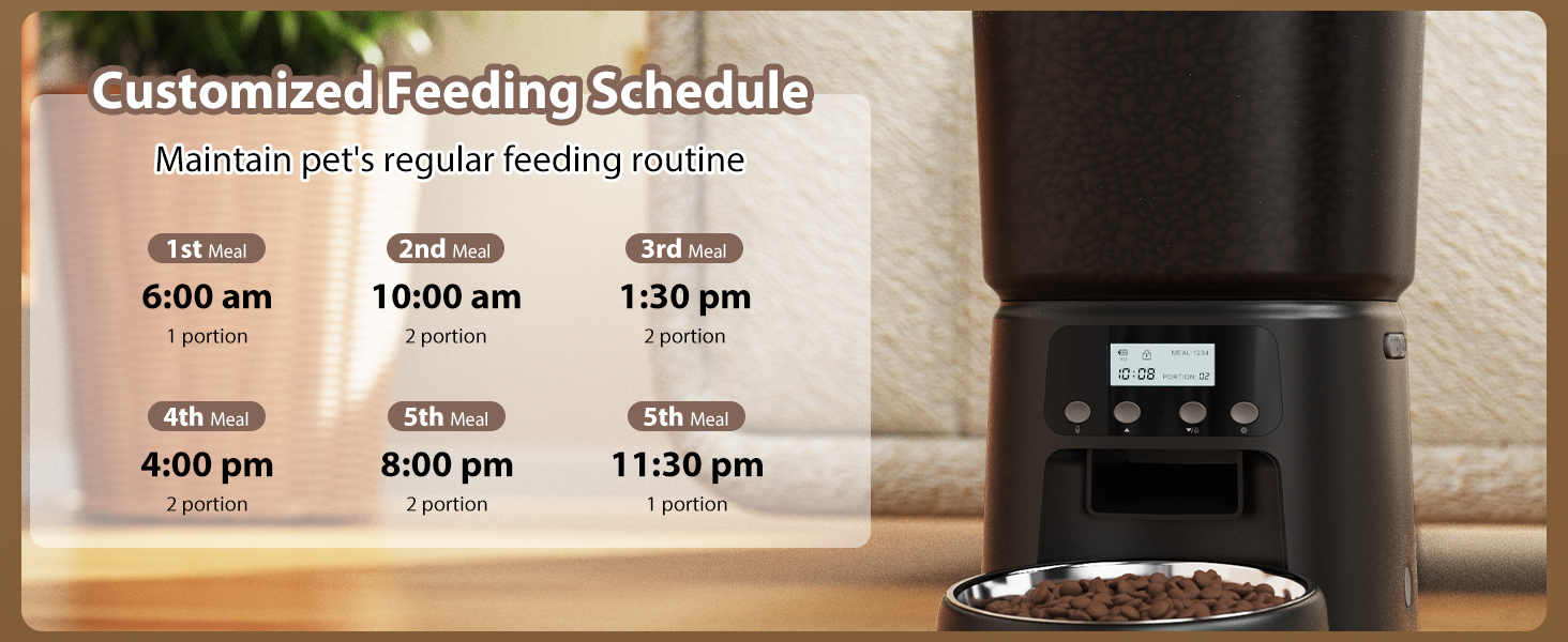 Automatic pet Feeder