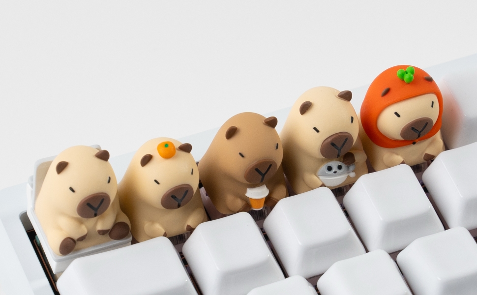 Capybara keycaps