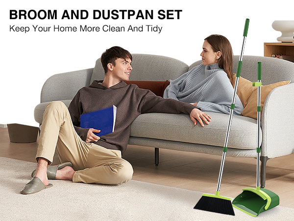 Broom and Dustpan Set