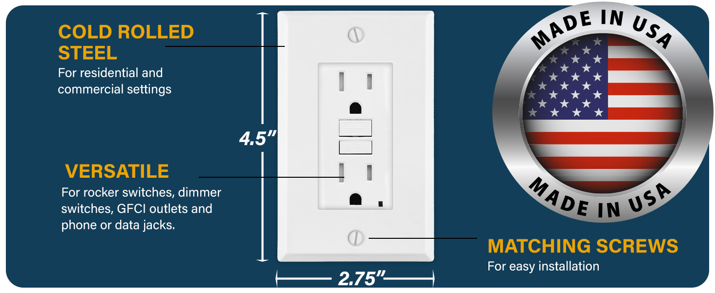 Airmont Products wall plates specs