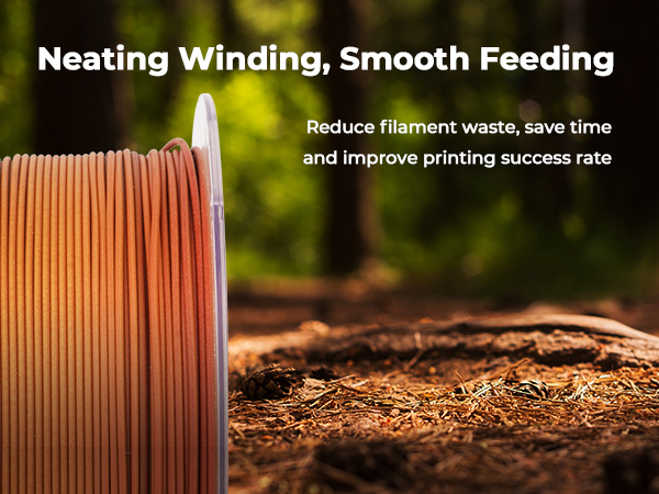 Neating winding,smooth feeding