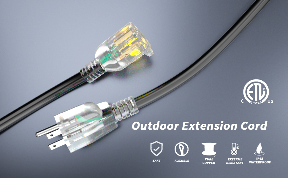 outdoor extension cord