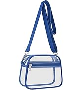 Clear Bag for Stadium Events Clear Sports Fan Handbags Purses with Adjustbale Strap for Concerts ...