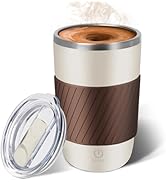 FCSWEET Self Stirring Coffee Mug - Self Stirring Cup Rechargeable,Automatic Magnetic Stirring Tra...