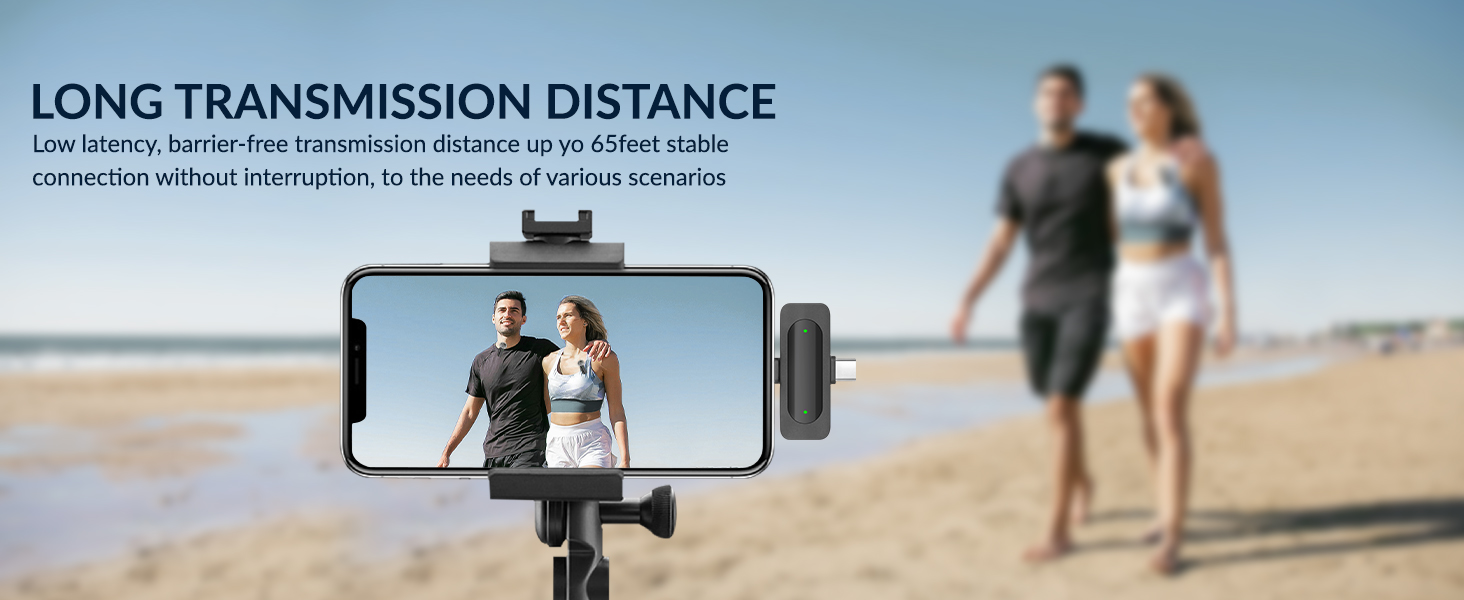 wireless microphone for iphone long distance