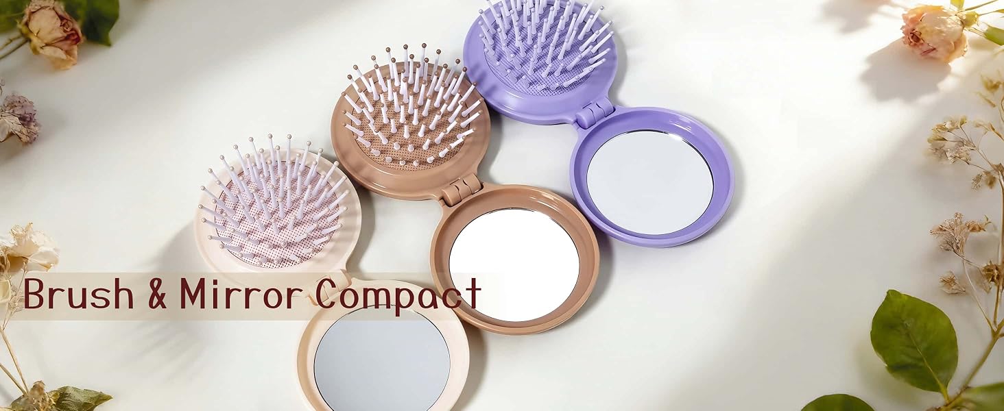 pocket hair brush for women
