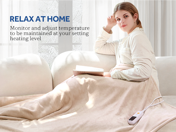 electric blanket throw