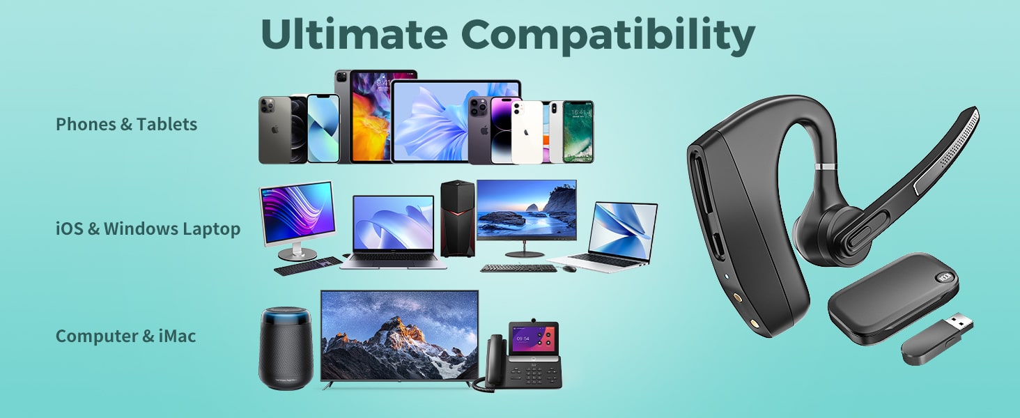 K30 bluetooth headset with dangle