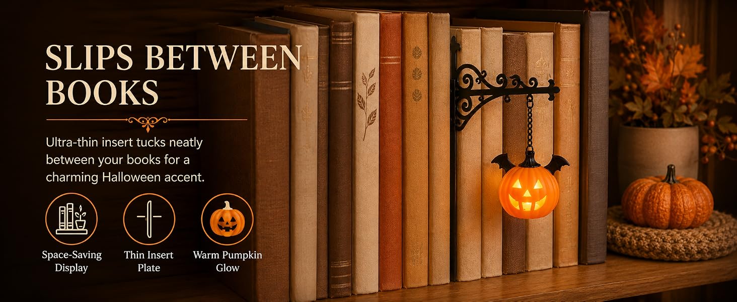 bookshelf lantern