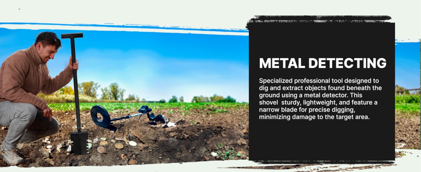 CKG Metal Detecting Shovel Digging