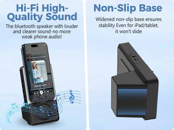 HiFi Sound &amp;amp; Non Slip Base