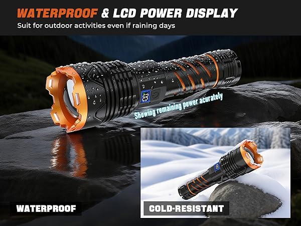 Flashlight High Lumens Rechargeable