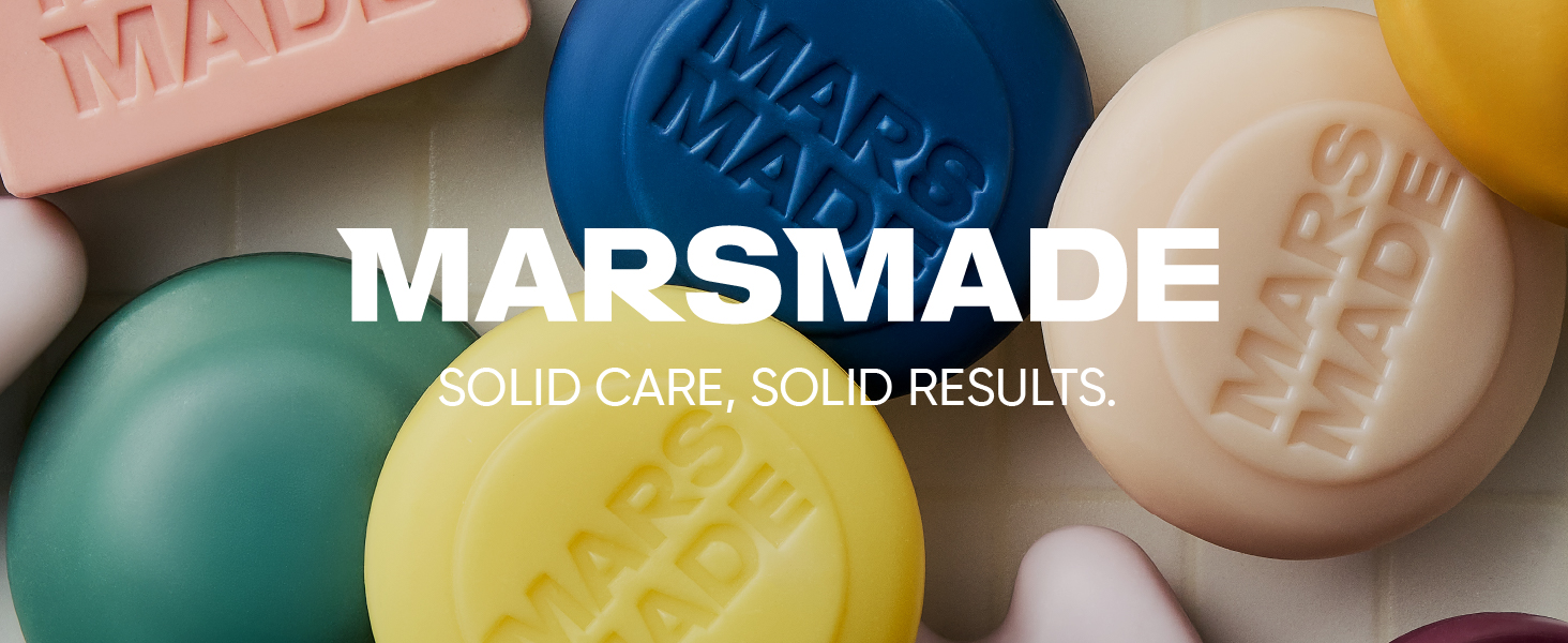 marsmade handmade soap curly hair shampoo conditioner bar growth gray women men girls mars made