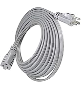 KUNCAN Appliance Power Extension Cord - Heavy Duty 14/3 AWG Parallel 3 Prong Low Profile Flat Cab...
