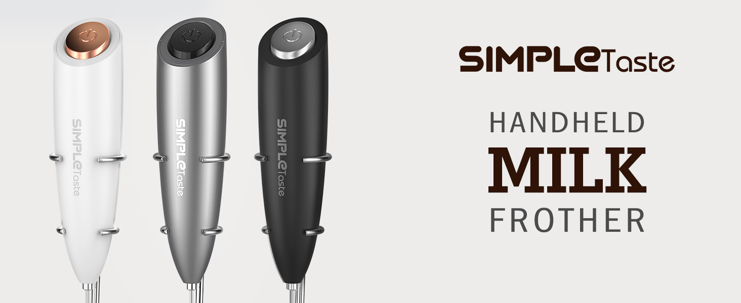 SIMPLETaste Handheld milk frother