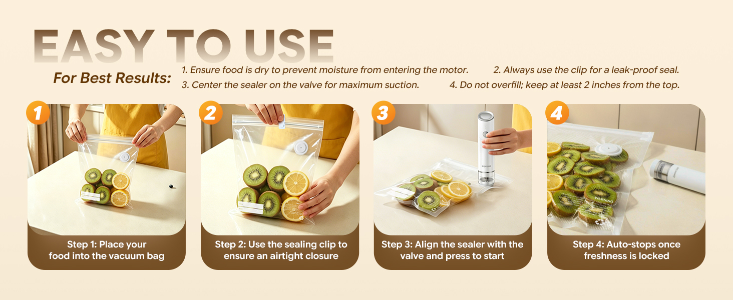 Vacuum Sealer for Kitchen