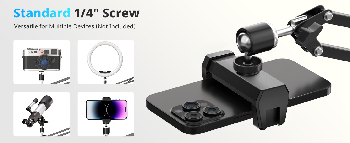 overhead phone stand