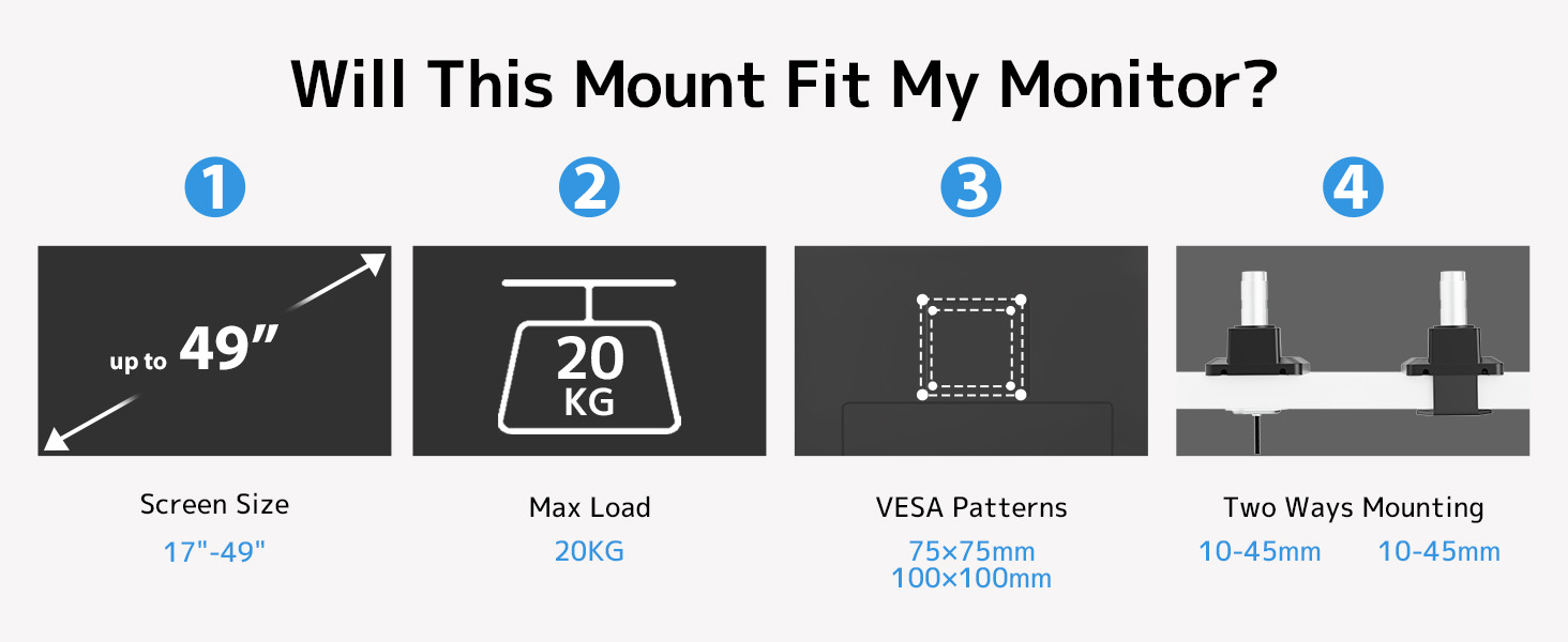monitor arm heavy duty