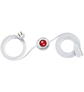 DEWENWILS 12 FT Light Extension Cord with ON/Off Switch for Christmas Lights, Step on Foot Switch...