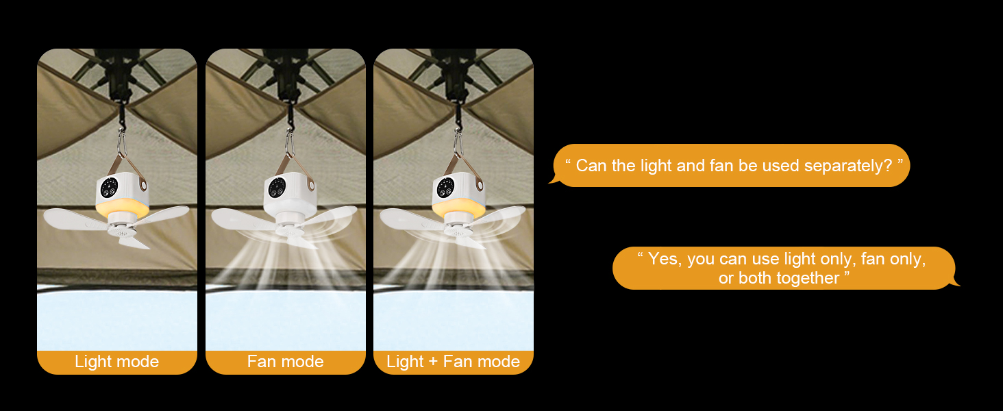 battery operated ceiling fan