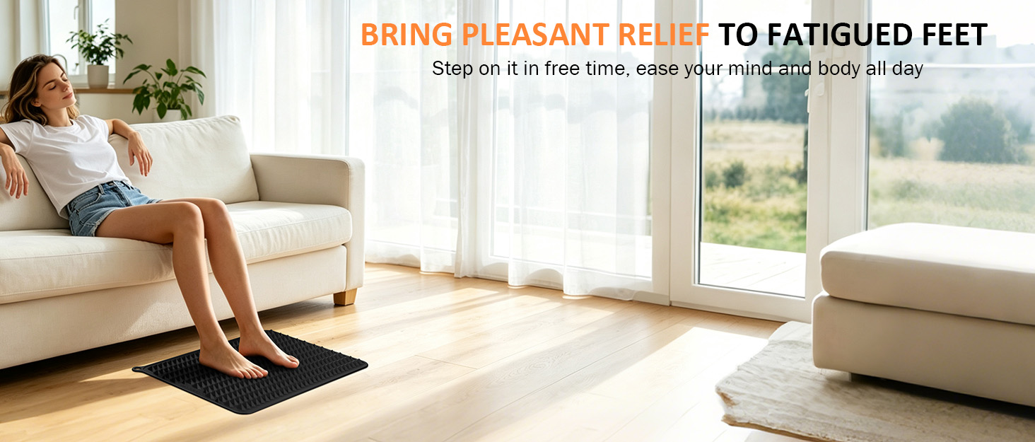 BRING PLEASANT RELIEF TO FATIGUED FEET