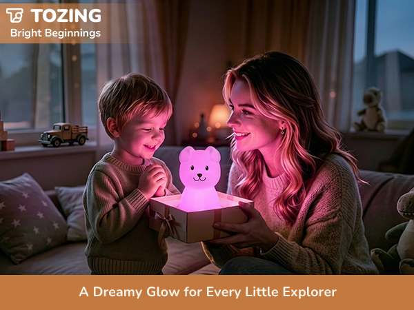 Soft Silicone Dimmable Bedside Touch Light with Timer