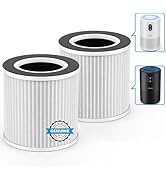 MOOKA Official Certified Replacement HEPA Filter for B-D02L/B-D02 Air Purifier (2-PACK)