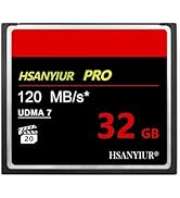HSANYIUR 32GB UDMA High Speed Original CF Card Camera Memory Card