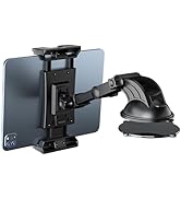 OHLPRO Tablet Holder for Car Dashboard Suction Cup, iPad Car Mount for All 5