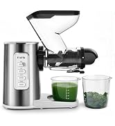 Fretta Masticating Slow Juicers,3-inch Wide Feeding Chute Cold Press Juicer,Celery Juicer, Juicer...