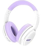 AMORNO Bluetooth Headphones Over Ear, 68 Hours Playtime Wireless Headphones with Mic, Foldable Ad...