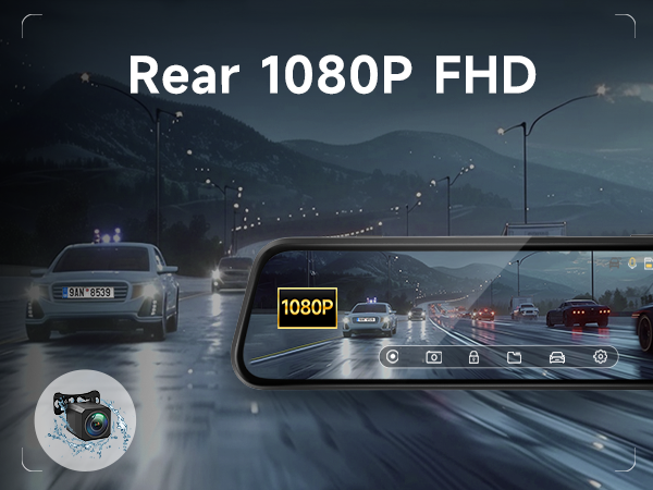 4k mirror dash cam
