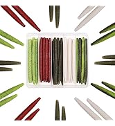 Senko-Worms-Bass-Fishing-Lure-Kit-Wacky-Rig-Worms-Soft-Plastic-Stick-Baits3 4" 5" 6 inch