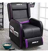LEMBERI Gaming Recliner Chair for Adults PU Leather Home Theater Seating Video Game Chairs for Li...