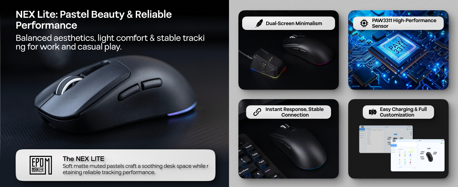 wireless gaming mouse