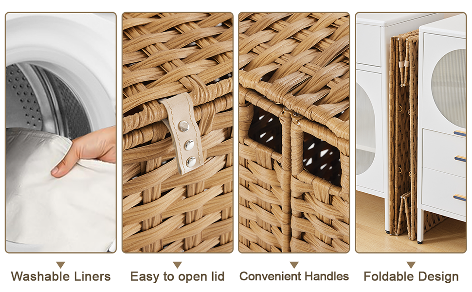 Laundry Hamper with Wheels