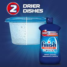 drier dry dishes prevent spots finish jet dry rinse aid stronger formula film resistant performance