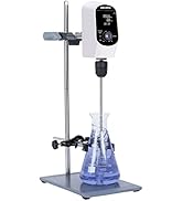 LACHOI Electric Overhead Stirrer Mixer 100-2000RPM Timing Max.20L(H2O) LCD Display Digital Overhe...