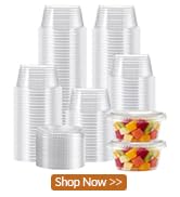 Small Food Containers with Lids