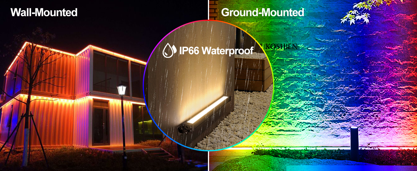 ip66 wall wash lights