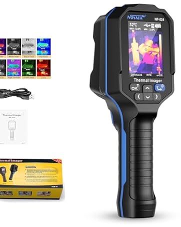 NOYAFA NF-8601S Network Cable Tester, Ethernet Tester Cable with LED Screen, PoE Test for RJ45/RJ11/...