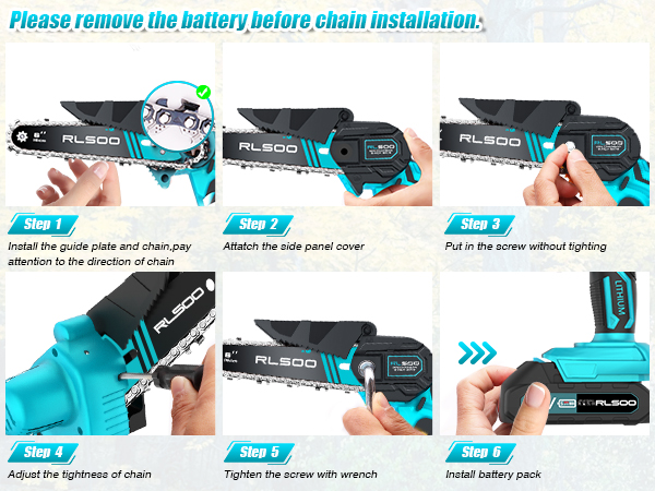 super compact chainsaw