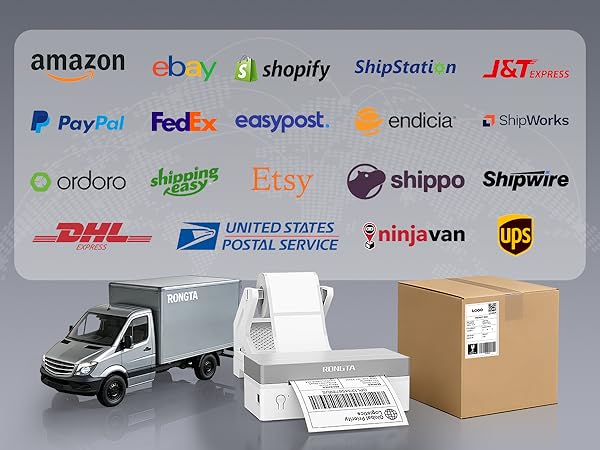 Rongta Shipping Thermal Label Printer