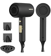 SHRATE Ionic Hair Dryer with Diffuser | Professional Blow Dryer for Curly, Frizzy &amp; All Hair Type...