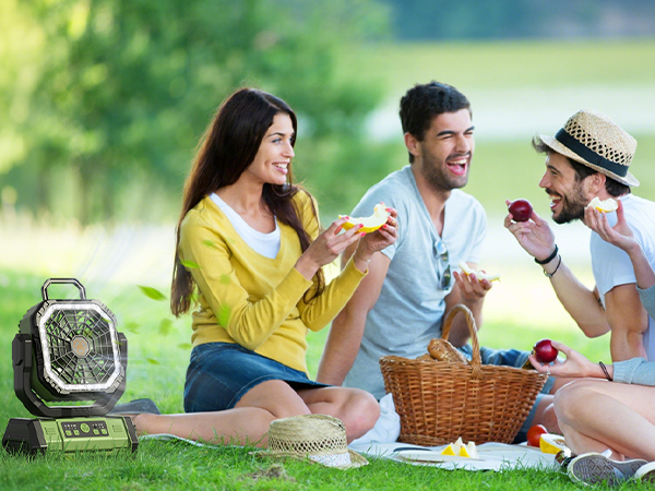 portable fan rechargeable