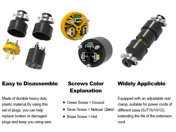 Extension Cord Repair Ends