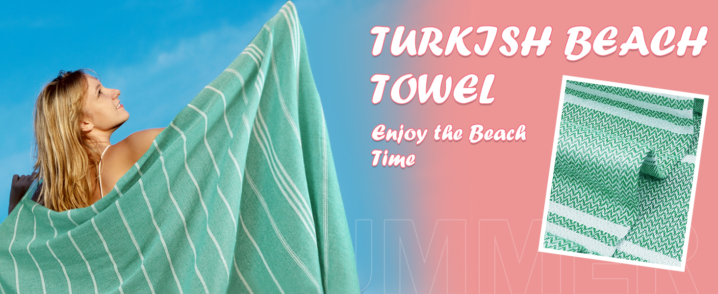 12 Pack Turkish Beach Towel