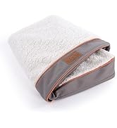 Sunheir Washable Large Dog Bed Covers Soft Plush Replacement, Waterproof Dog Bed Liner, Pet Bed C...