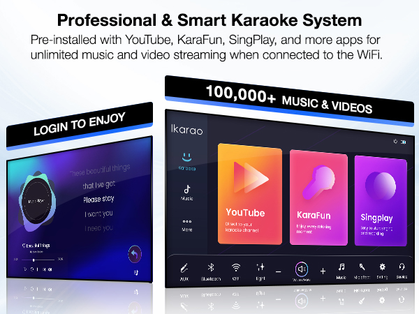 Ikarao Break X1 Karaoke Machine